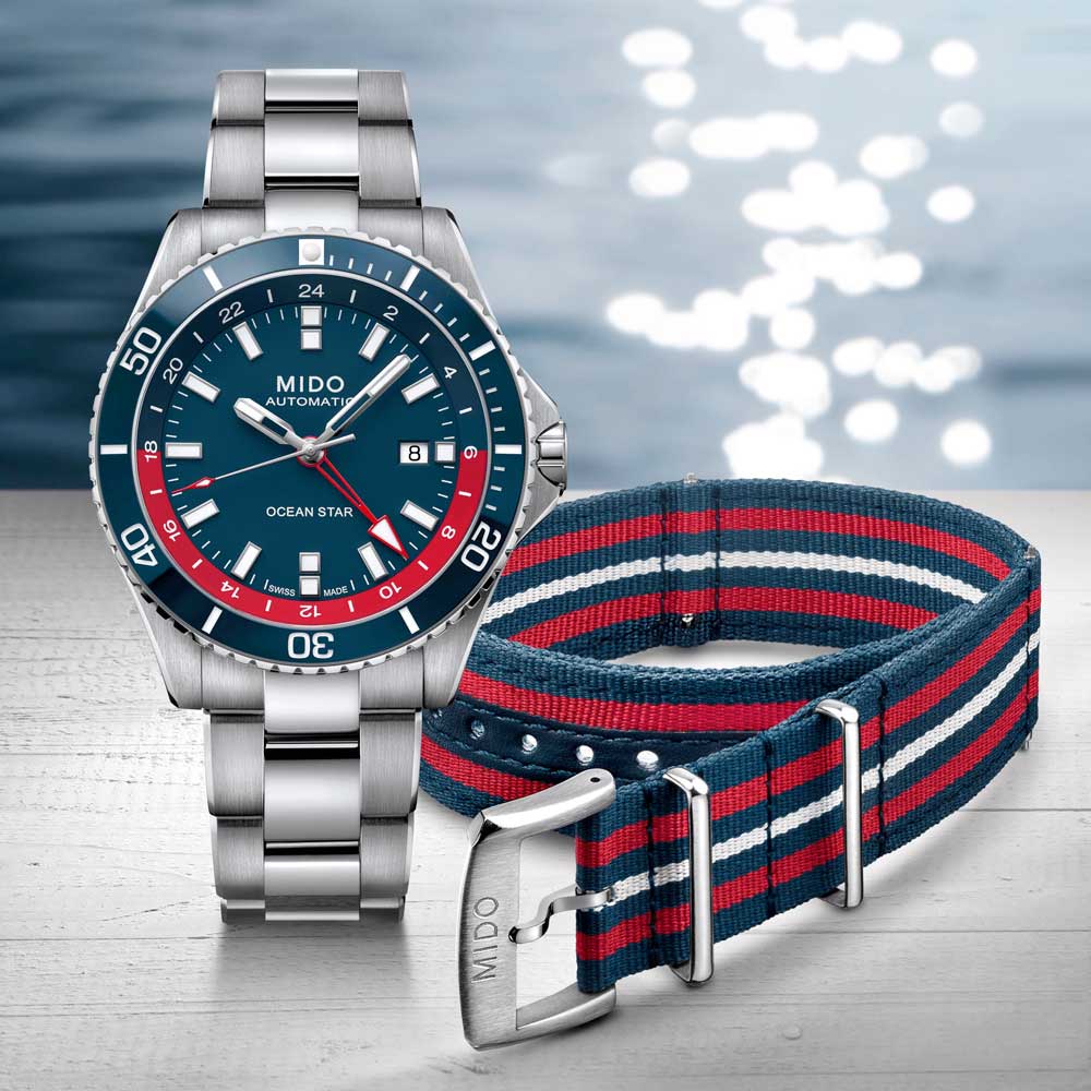 detail Mido Ocean Star GMT M026.629.11.041.00