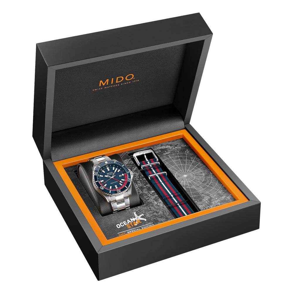 detail Mido Ocean Star GMT M026.629.11.041.00