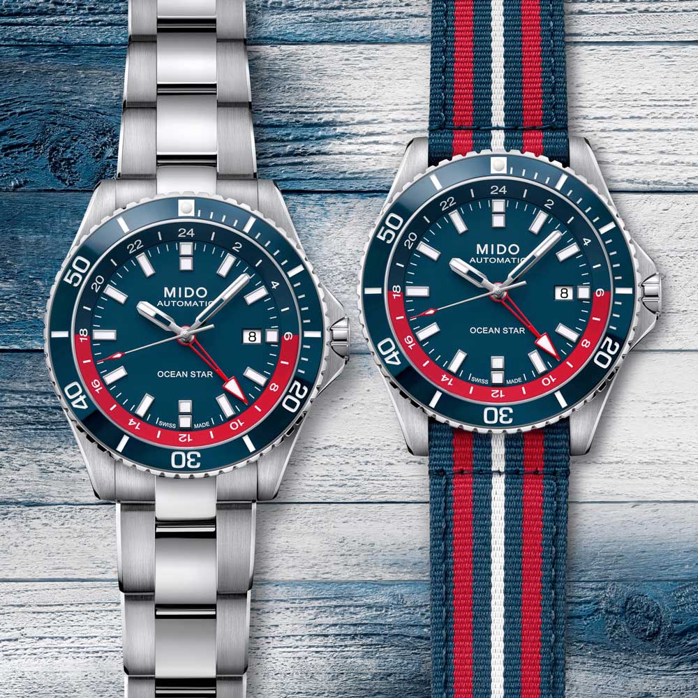 detail Mido Ocean Star GMT M026.629.11.041.00