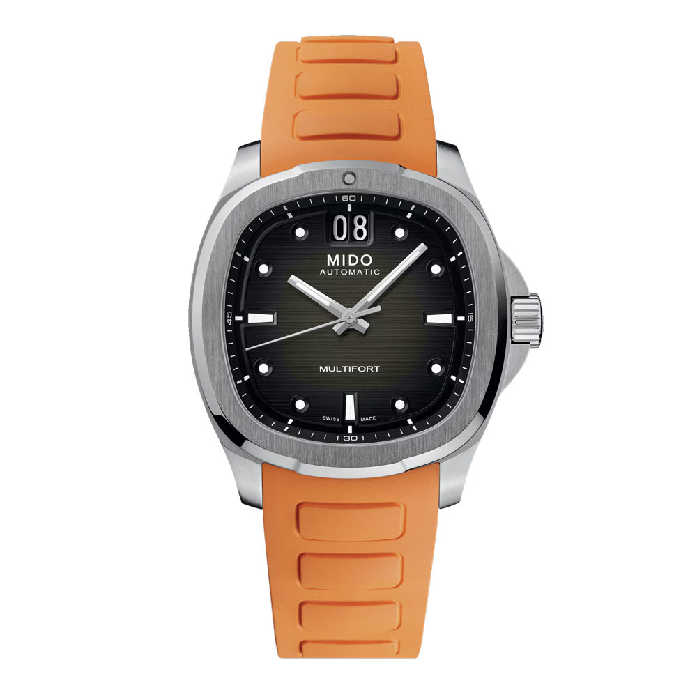 detail Mido Multifort TV Big Date M049.526.17.081.00