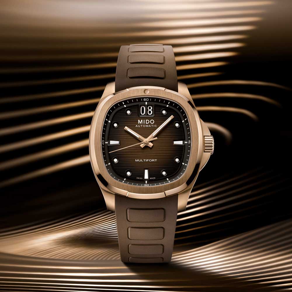 detail Mido Multifort TV Big Date M049.526.37.291.00