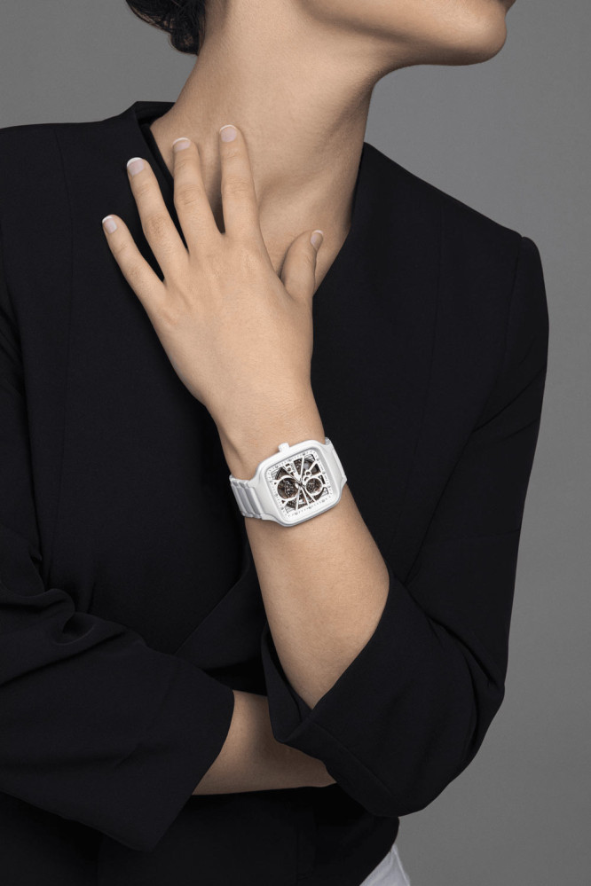 detail Rado True Square Automatic Open Heart R27073702