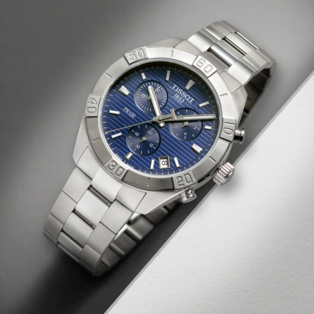 detail Tissot PR 100 Sport Gent Chronograph T101.617.11.041.00