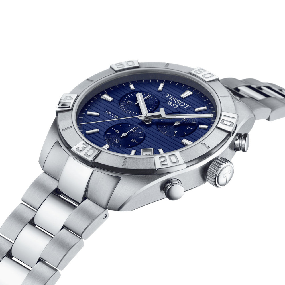 detail Tissot PR 100 Sport Gent Chronograph T101.617.11.041.00