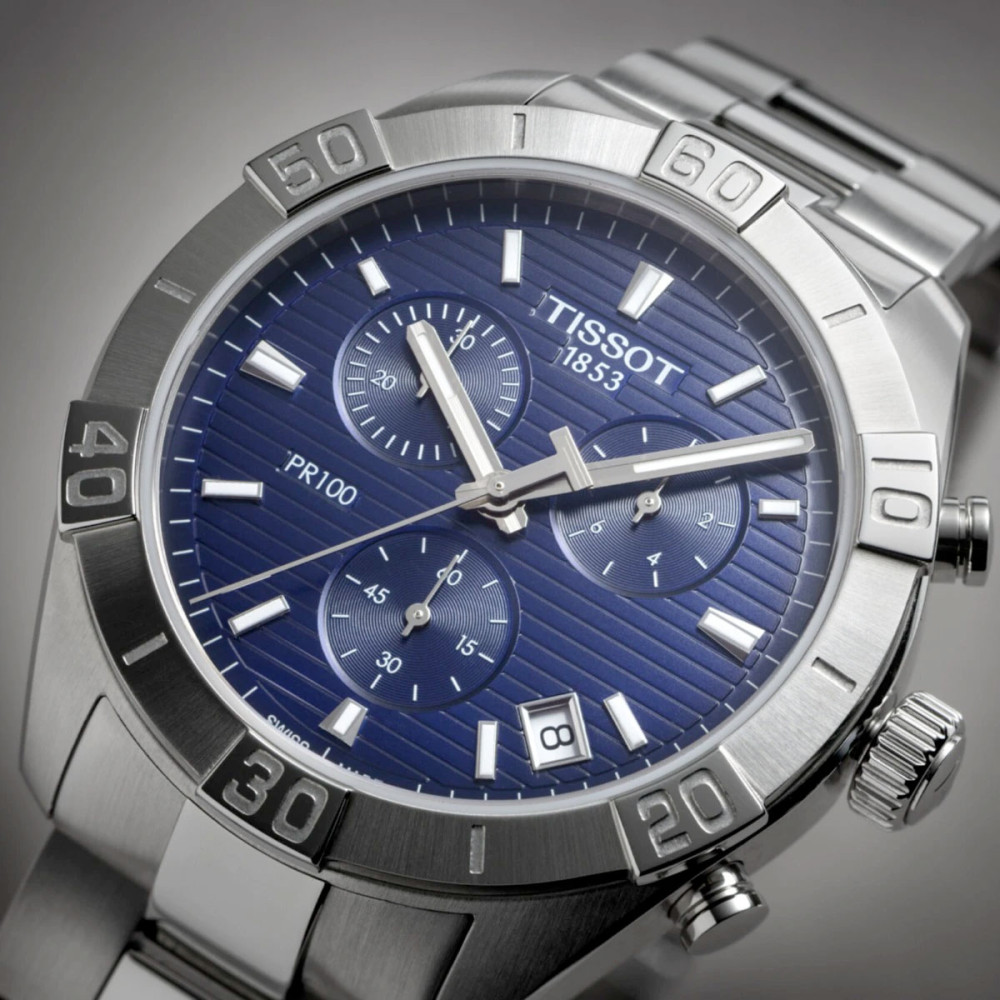 detail Tissot PR 100 Sport Gent Chronograph T101.617.11.041.00