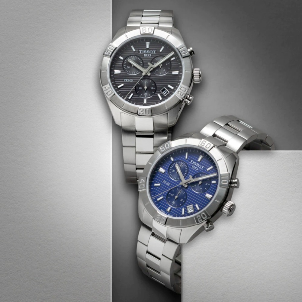 detail Tissot PR 100 Sport Gent Chronograph T101.617.11.051.00