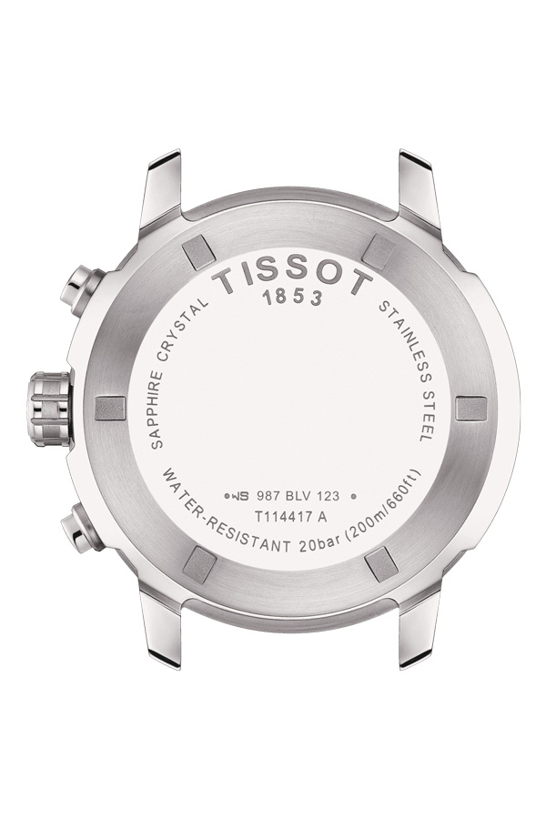 detail Tissot PRC 200 Chronograph T114.417.11.037.00