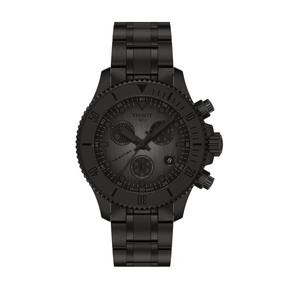 detail Tissot Seastar 1000 Quartz Chronograph 38mm T120.217.33.061.00