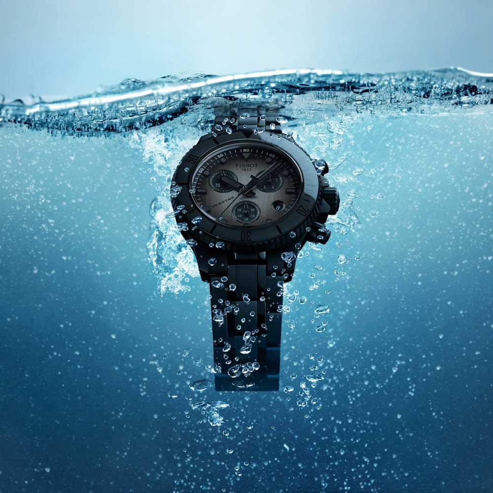 detail Tissot Seastar 1000 Quartz Chronograph 38mm T120.217.33.061.00