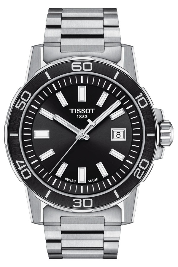 detail Tissot Supersport Gent T125.610.11.051.00