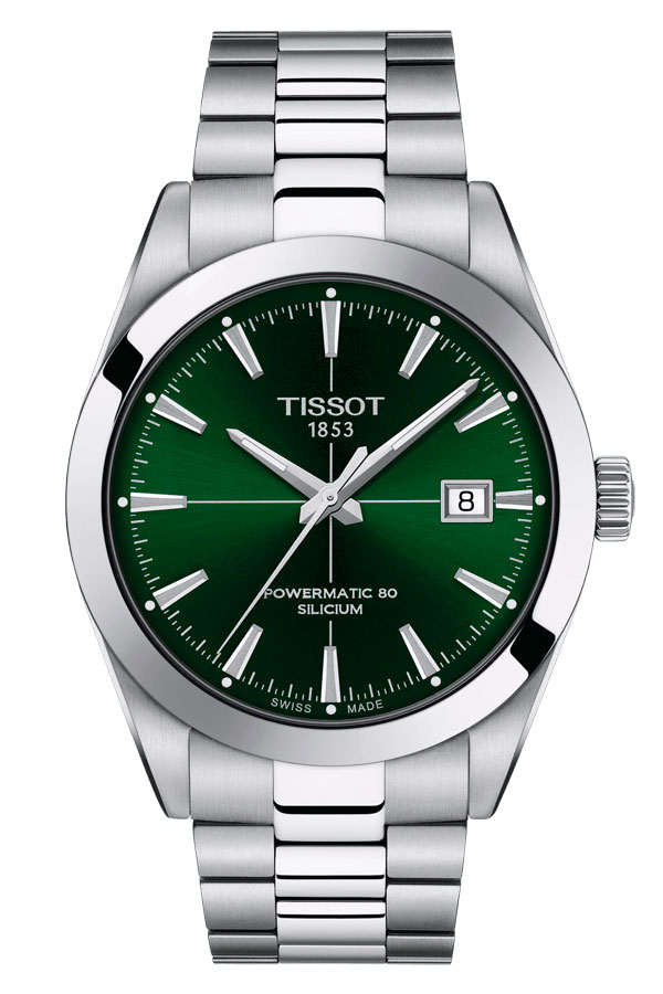 detail Tissot Gentleman Powermatic 80 Silicium T127.407.11.091.01