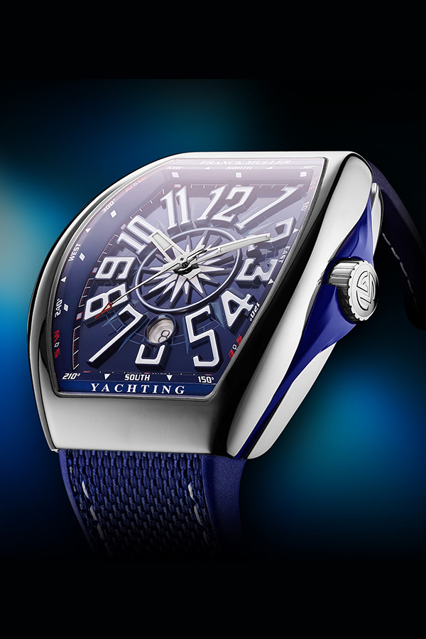 detail Franck Muller Vanguard Yachting V 45 SC DT AC YACHT BL
