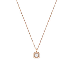 Zlatý Náhdelník Chopard Happy Diamonds Icons 79A115-5001