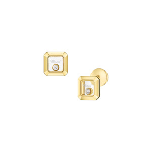 Zlaté Náušnice Chopard Happy Diamonds 83A114-0001