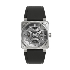 Bell & Ross BR-03 Skeleton Grey Steel BR03A-GR-SKST/SRB