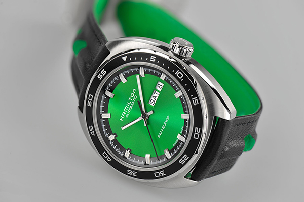 detail Hamilton American Classic Pan Europ Day Date Automatic H35415761