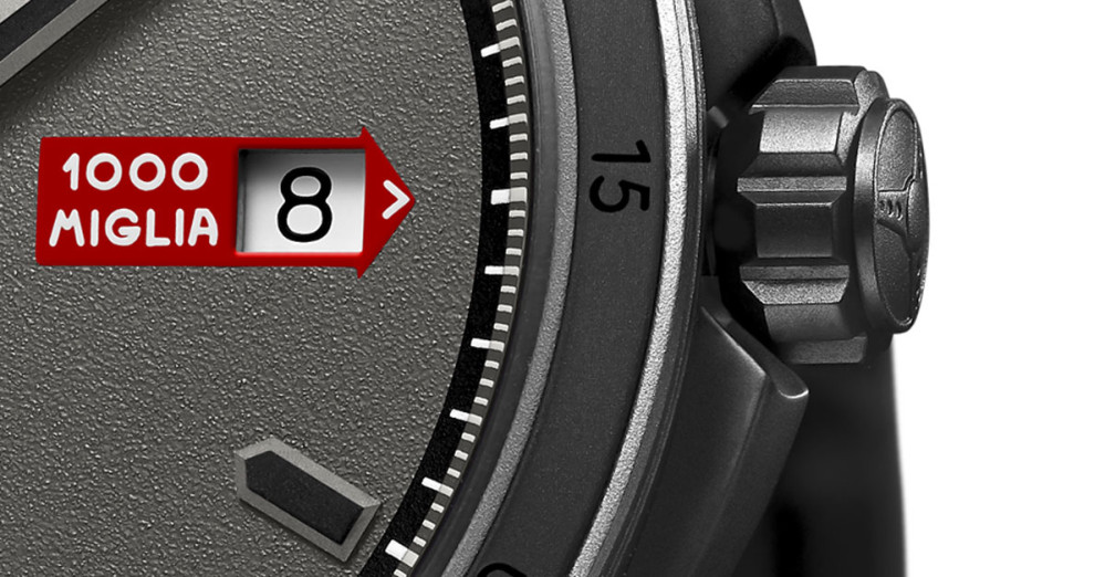 detail Chopard Mille Miglia GTS Power Cntrol Grigio 168566-3007