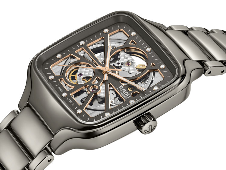detail Rado True Square Automatic Open Heart R27083712