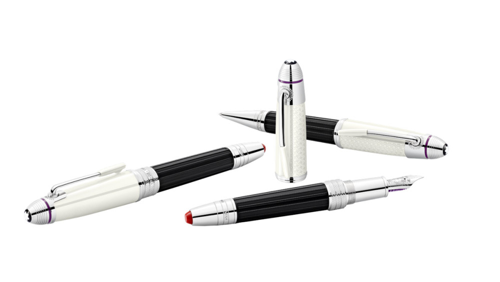 detail Montblanc Great Characters Jimi Hendrix Special Edition Rollerball 128845