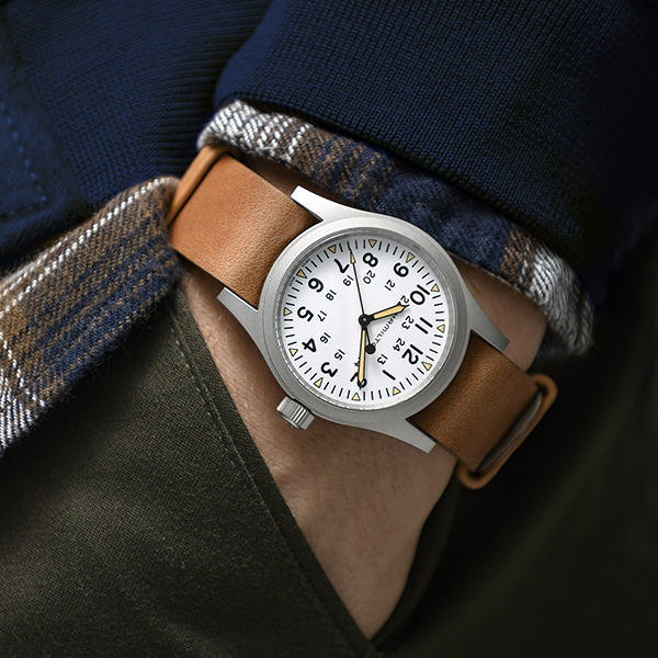 detail Hamilton Khaki Field Mechanical H69439511