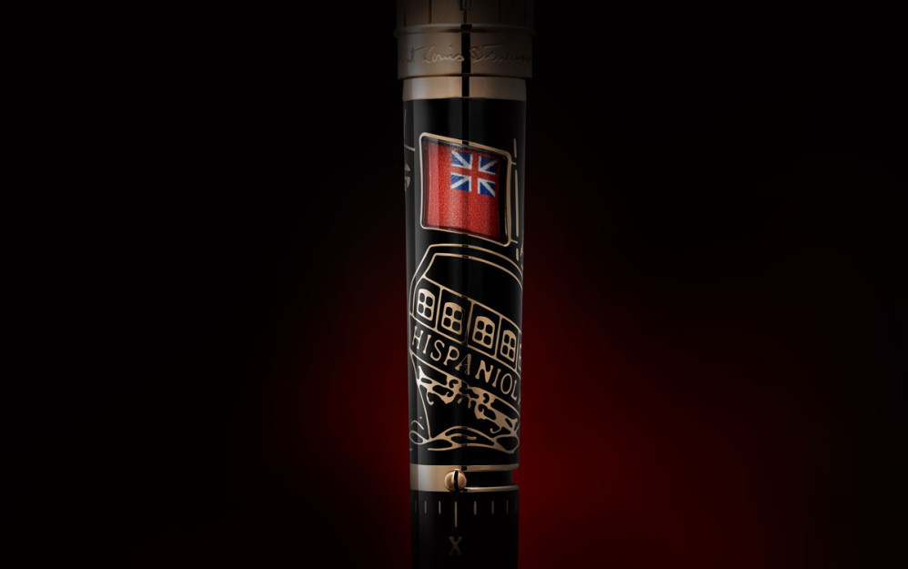detail Montblanc Writers Edition Homage to Robert Louis Stevenson Limited Edition 1883