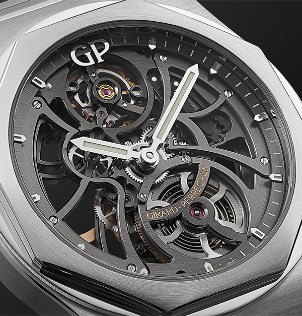 detail Girard-Perregaux Laureato Skeleton 81015-11-001-11A