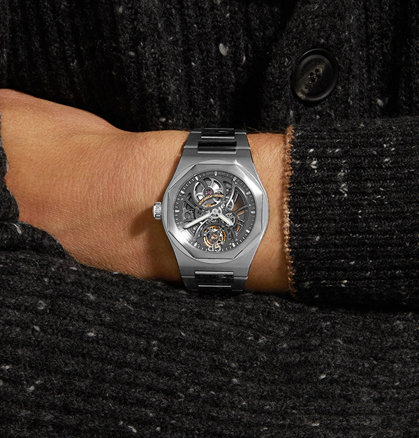 detail Girard-Perregaux Laureato Skeleton 81015-11-001-11A