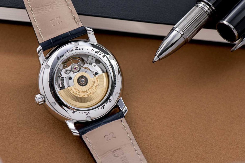 detail Frederique Constant Classics Heart Beat Moonphase Date FC-335MCNW4P26