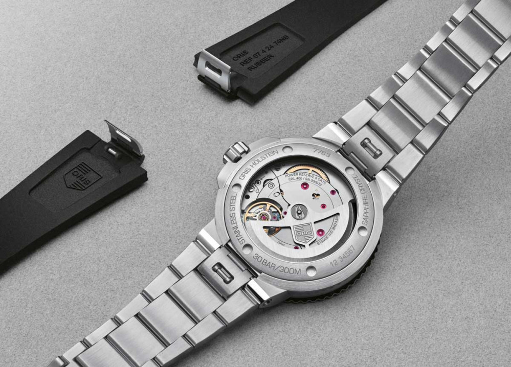 detail Oris Aquis Date Calibre 400 01 400 7763 4135-07 4 24 74EB