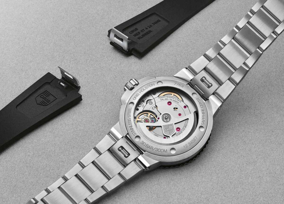 detail Oris Aquis Date Calibre 400 01 400 7763 4135-07 8 24 09PEB