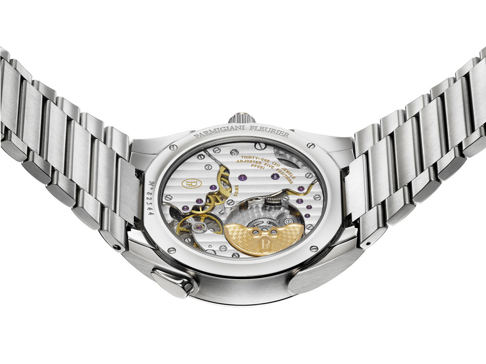 detail Parmigiani Tonda PF GMT Rattrapante PFC905-1020001-100182