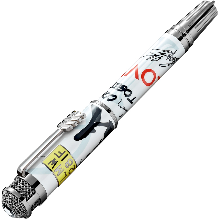 detail Montblanc Great Characters The Beatles Limited Edition 1969 Rollerball Pen