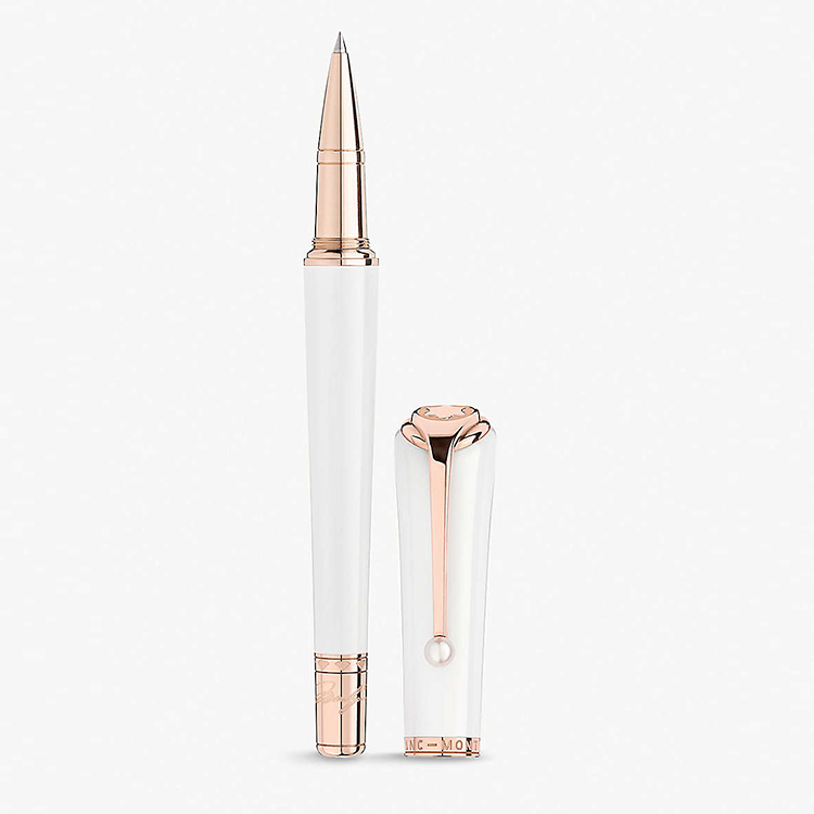 detail Montblanc Muses Marilyn Monroe Special Edition Pearl Rollerball 117885