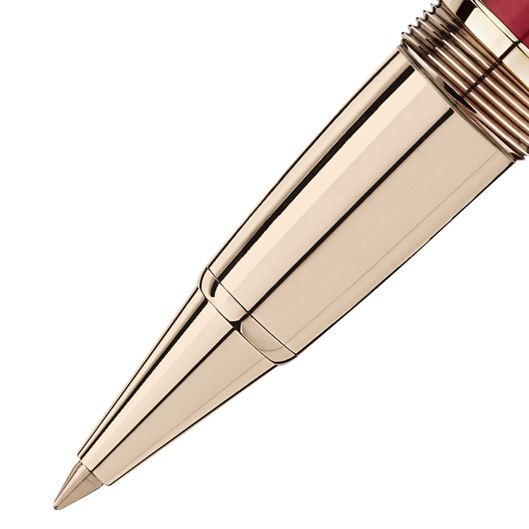 detail Montblanc Calligraphy Solitaire Lacquer Rollerball 125339