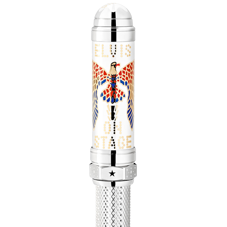 detail Montblanc Rollerball Pen Great Characters Elvis Presley Limited Edition 1935