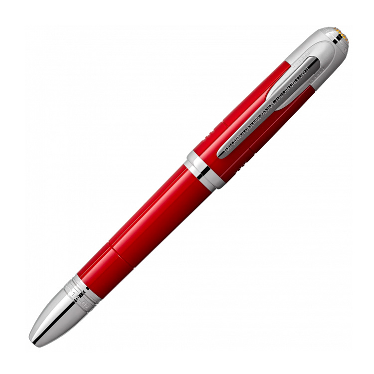 detail Montblanc Great Characters Enzo Ferrari Special Edition Rollerball 127175