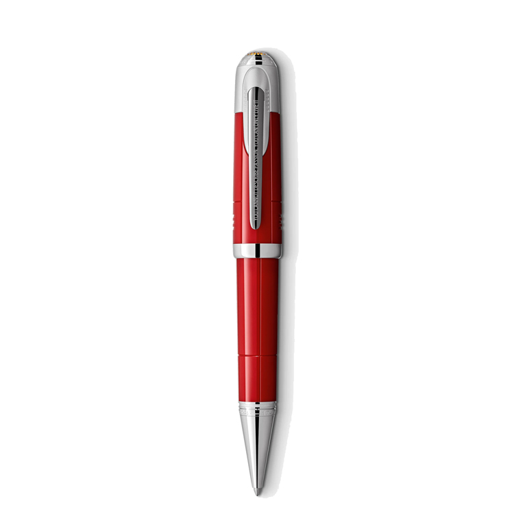 detail Montblanc Great Characters Enzo Ferrari Special Edition Ballpoint Pen 127176