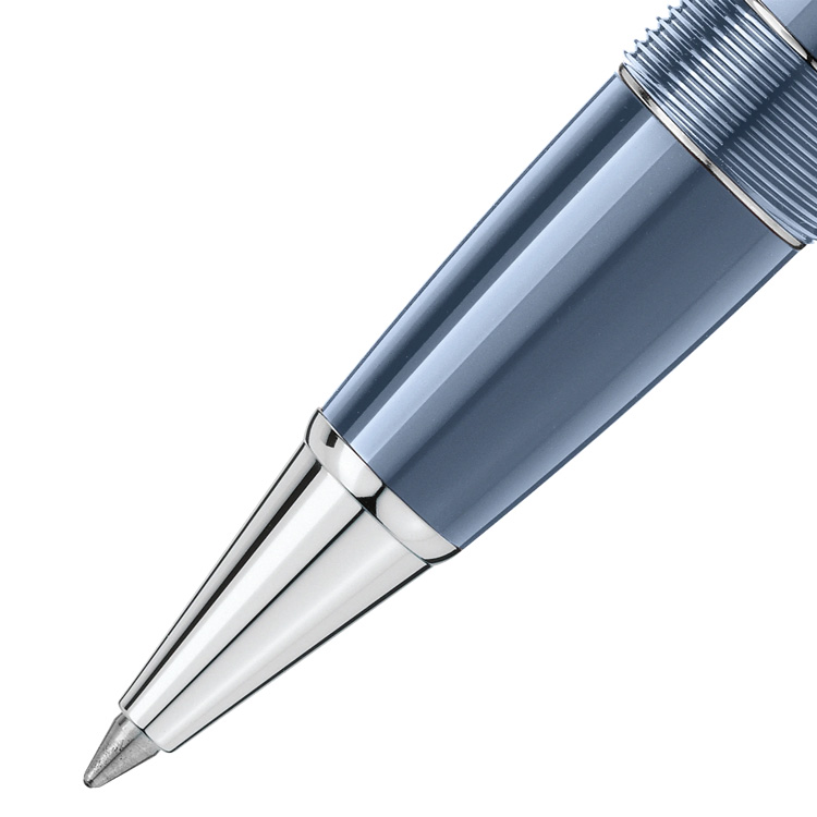 detail Montblanc Meisterstück Glacier LeGrand Rollerball Blue 129394