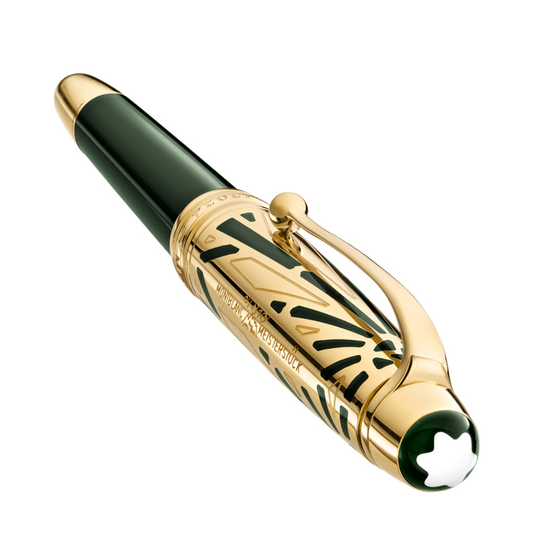 detail Rollerball Montblanc Meisterstück The Origin Collection Doué Classique 131351