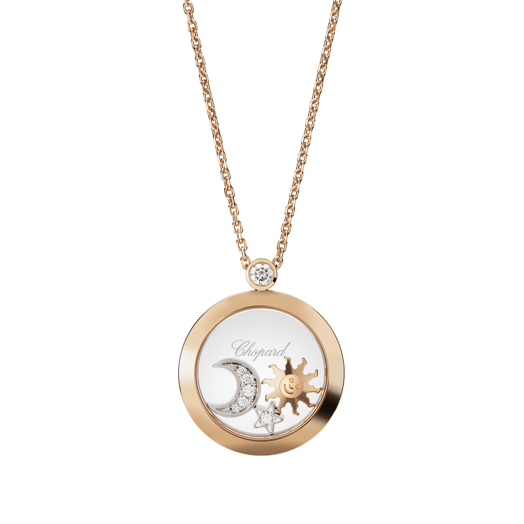 detail Zlatý Přívěsek Chopard Happy Diamonds 799434-5201