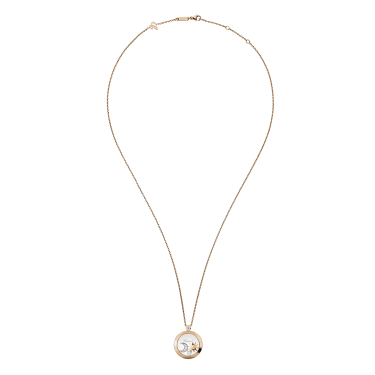 detail Zlatý Přívěsek Chopard Happy Diamonds 799434-5201