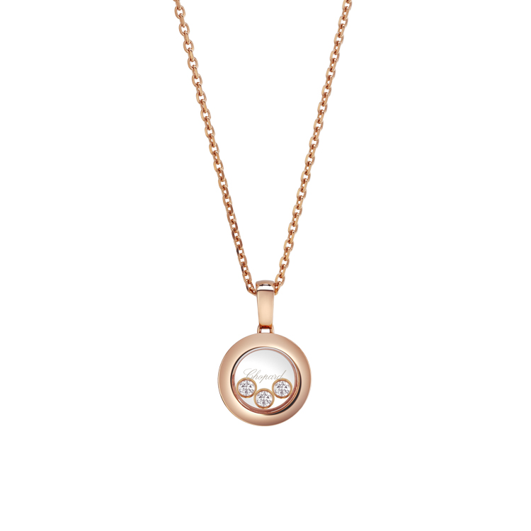 detail Zlatý Přívěsek Chopard Happy Diamonds 79A018-5001