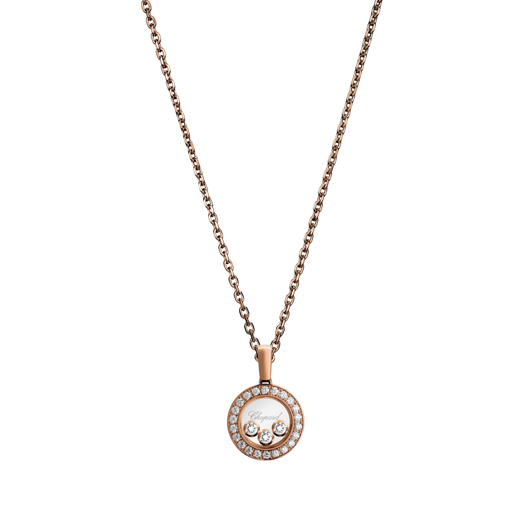 detail Zlatý Přívěšek Chopard Happy Diamonds 79A018-5201