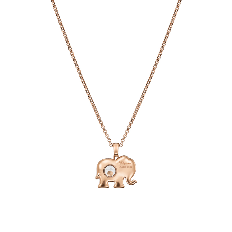 detail Zlatý Přívěsek Chopard Happy Diamonds Elephant 79A189-5001