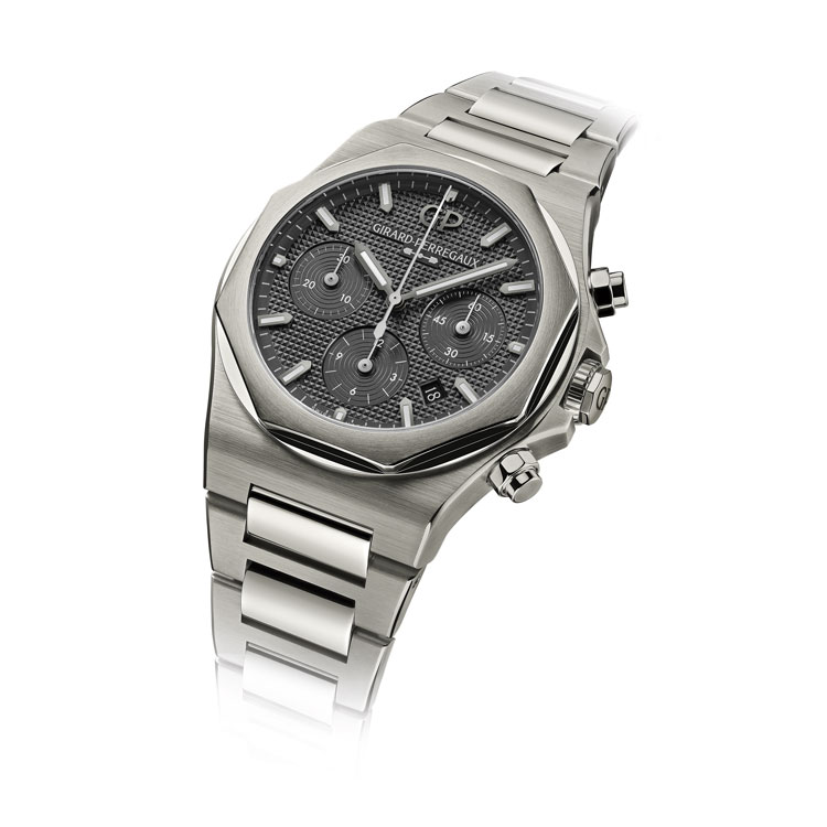 detail Girard-Perregaux Laureato Chronograph TI49 81020-21-3263-1CM