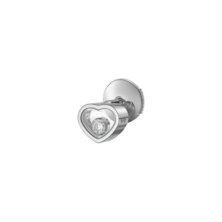 detail Zlaté Náušnice Chopard My Happy Hearts 83A086-1092
