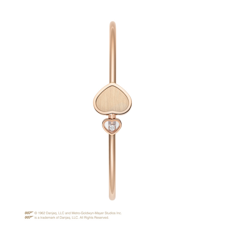 detail Zlatý Náramek Chopard Happy Heatrs Golden Hearts 85A007-5020