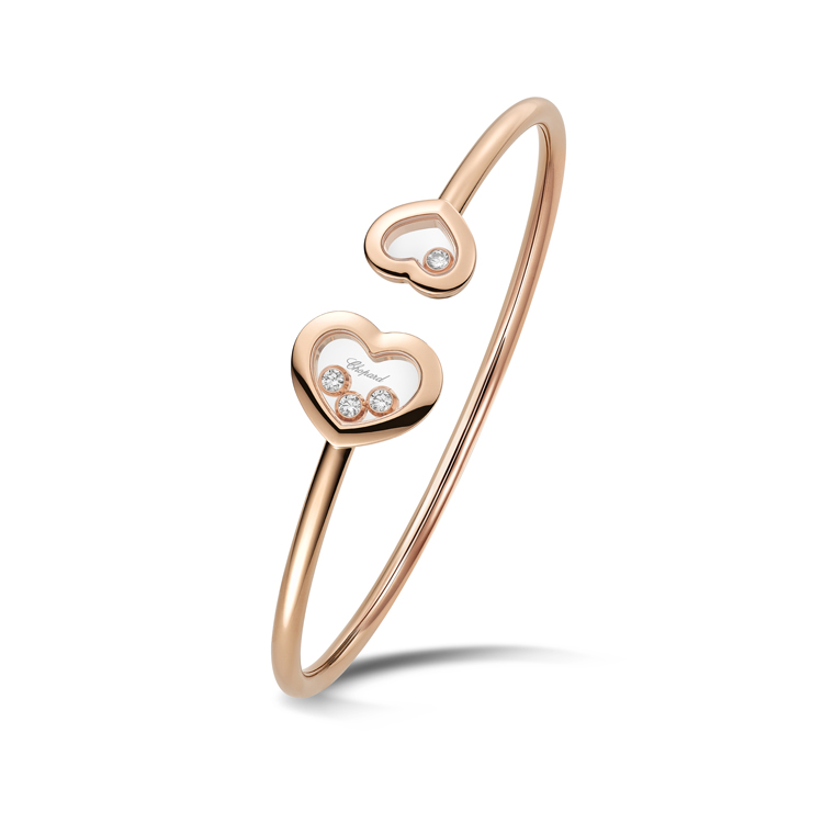 detail Zlatý Náramek Chopard Happy Diamonds 85A614-5002