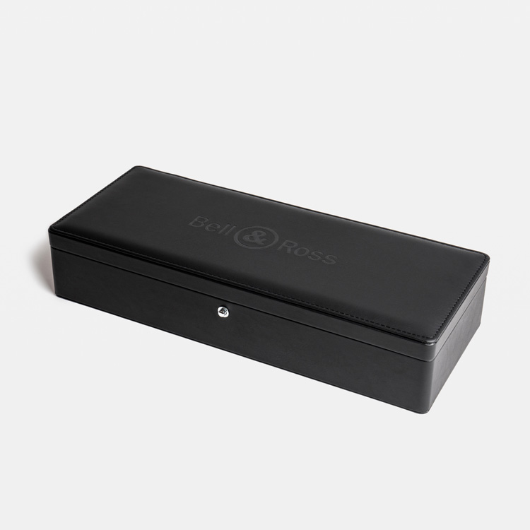 detail Bell & Ross New BR-03 Black Steel BR03A-BL-ST/SRB