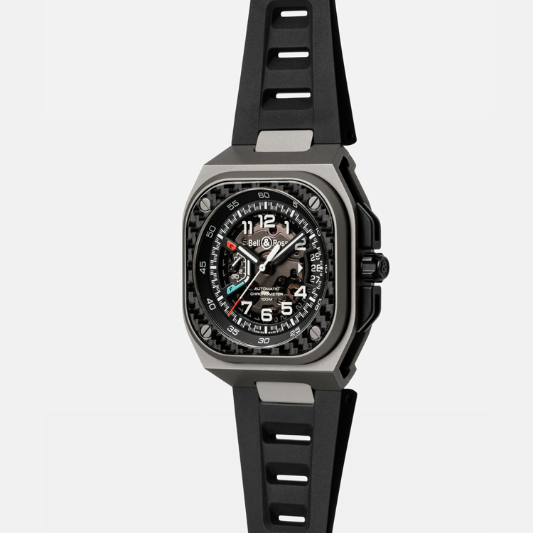 detail Bell & Ross BR-X5 Racing BRX5R-RAC-TI/SRB